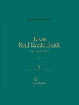 cover image of Texas Real Estate Guide